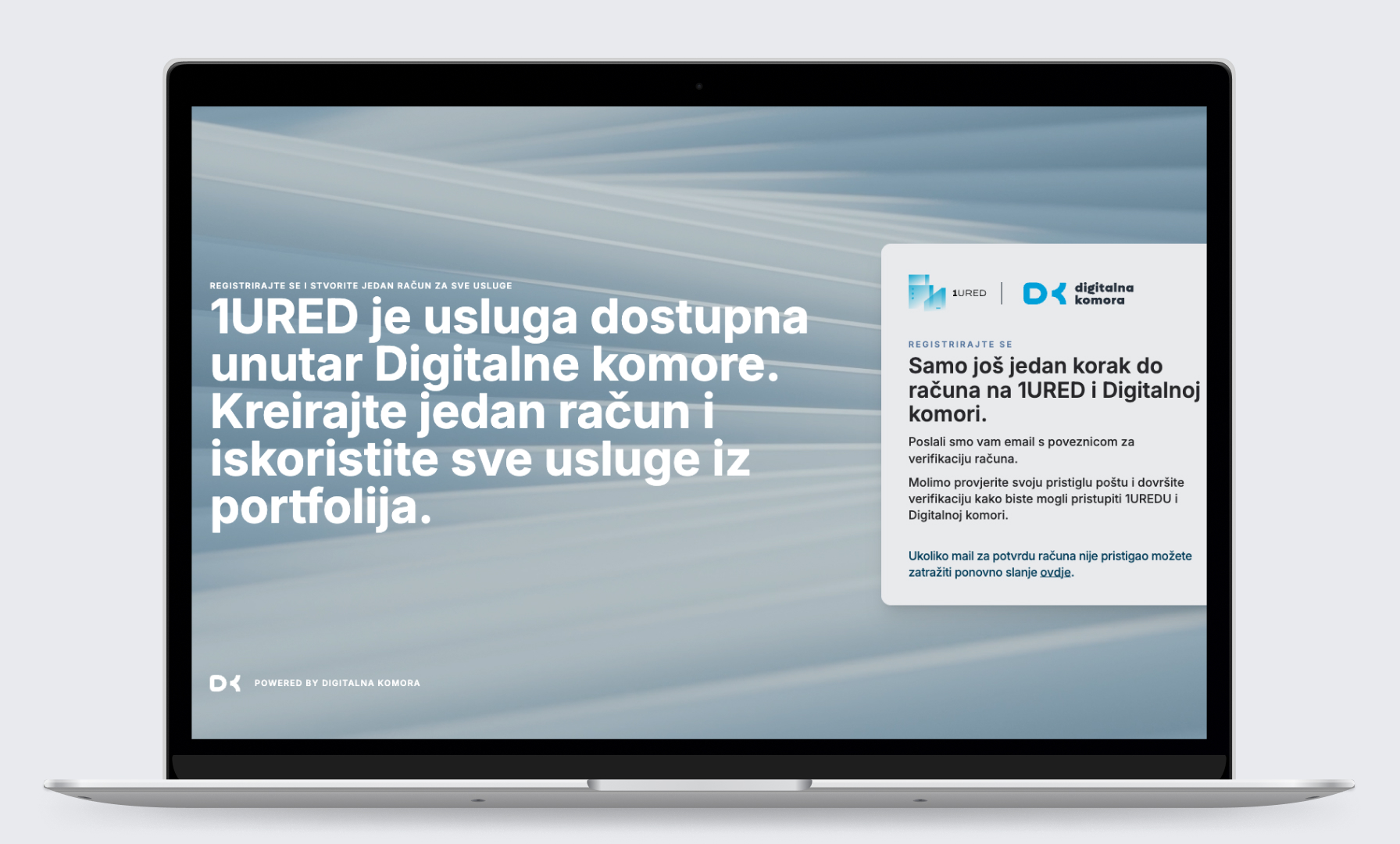 1URED registracija mail