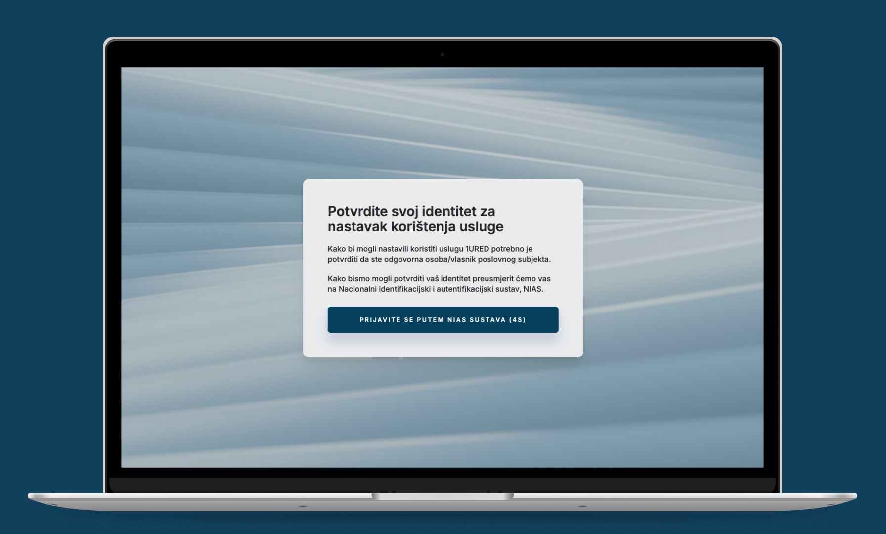 1URED registracija - NIAS