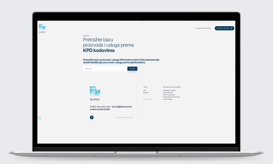 KPD tražilica iz 1URED