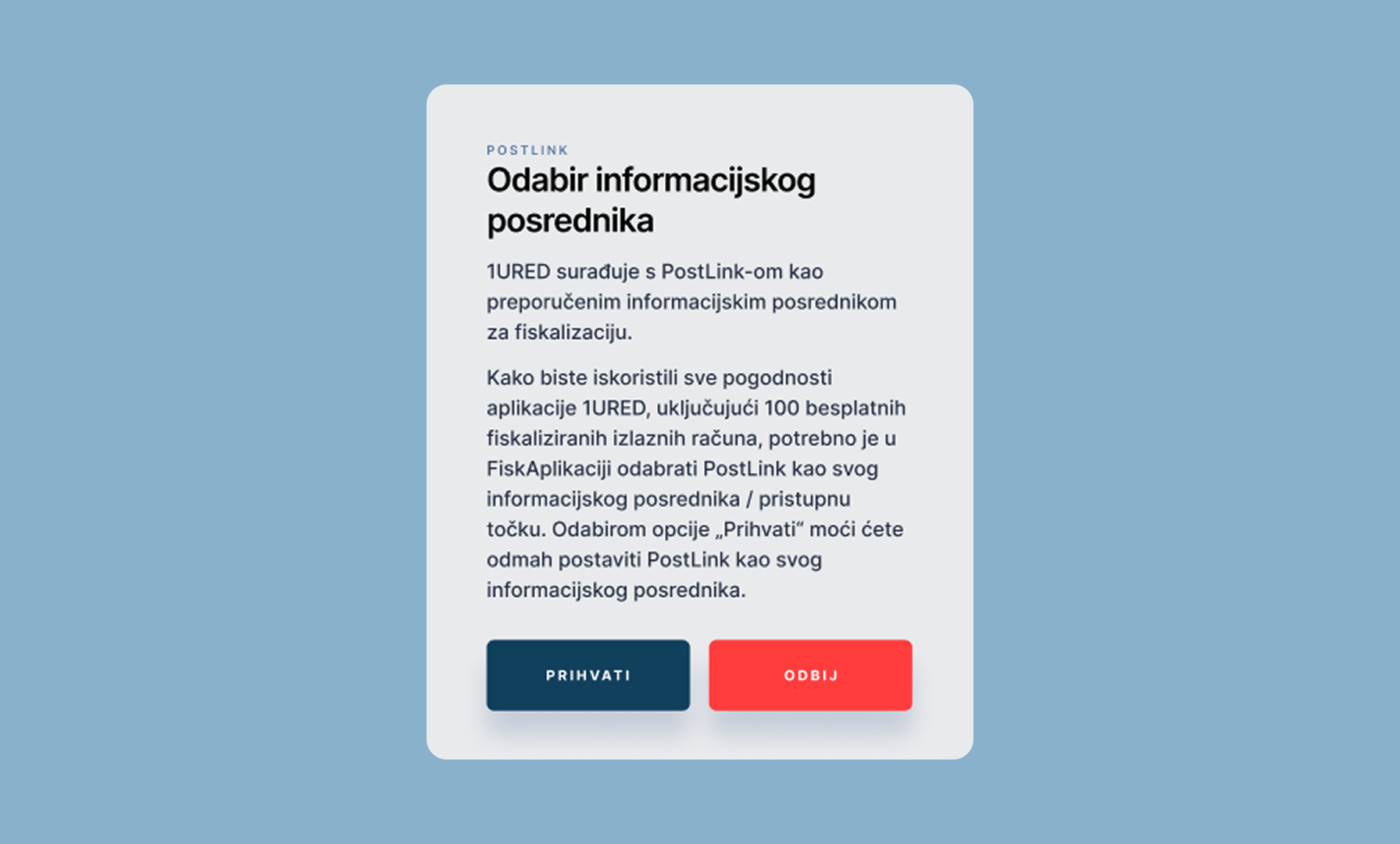 1URED odabir informacijskog korisnika